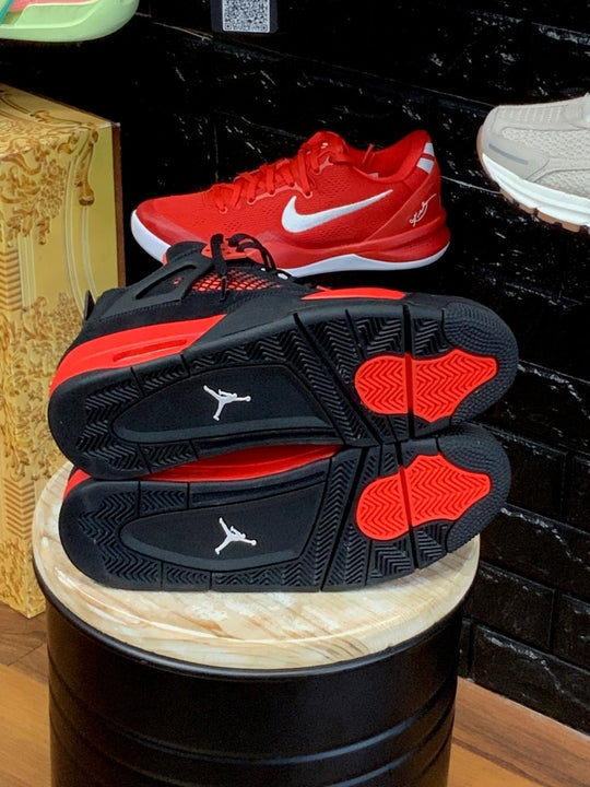 Air Jordan buying 4s “Red Thunders” Kids Toddler sneakers