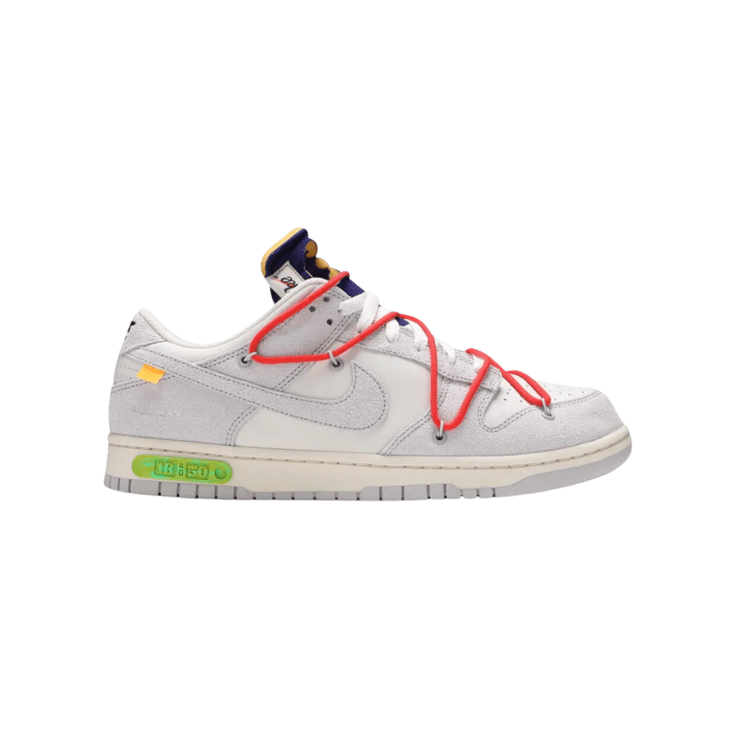 Off - White x Dunk Low 'Lot 13 of 50' - Gently Enjoyed (Used) Men 10 - Low Sneaker - Jawns on Fire Sneakers & Shoes