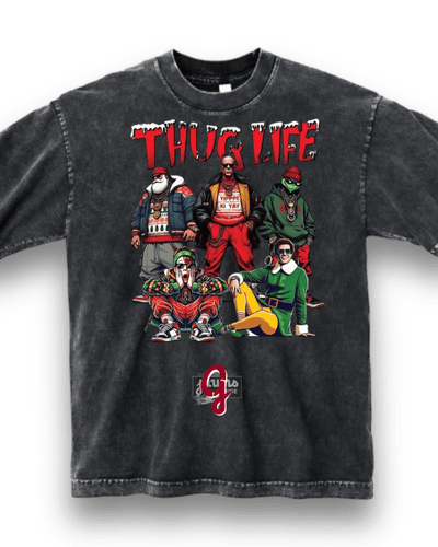 Original Jawns Christmas "Thug Life" Exclusive Shirt - Short Sleeve - Jawns on Fire Sneakers & Shoes