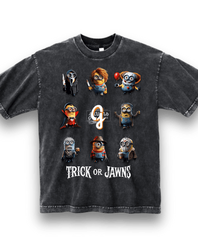 Original Jawns Custom "Trick or Jawns" Exclusive T-Shirt or Hoodie - Short Sleeve - Jawns on Fire Sneakers & Shoes