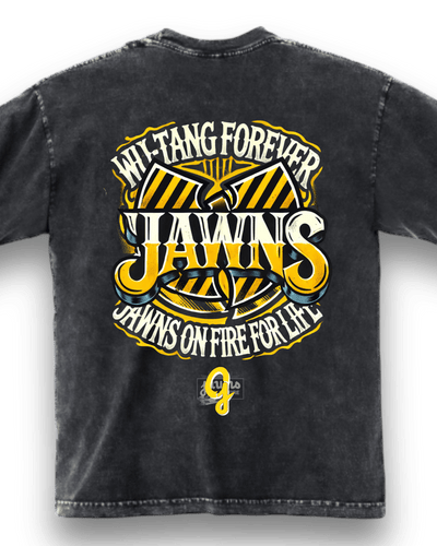 Original Jawns Custom "Wu Tang Is Forever" Carbon Black T-Shirt - Short Sleeve - Jawns on Fire Sneakers & Shoes