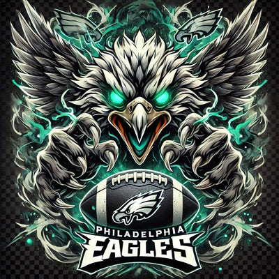 Philadelphia Eagles - Fierce Eagle Hoodie - Original Jawns Apparel - Hoodie - Jawns on Fire Sneakers & Shoes