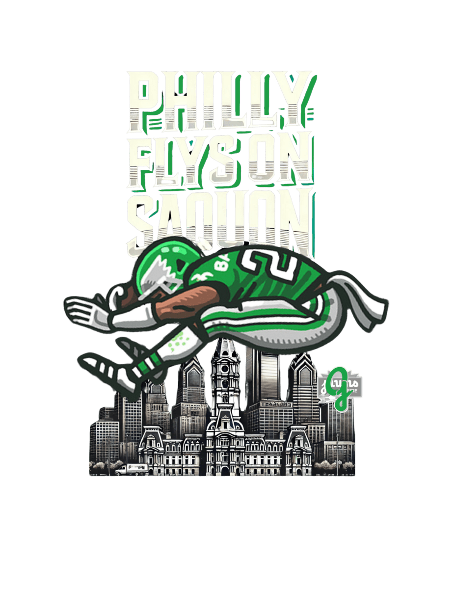 "Philly Runs On Saquon" Original Jawns Exclusive Clothing - Short Sleeve - Jawns on Fire Sneakers & Shoes