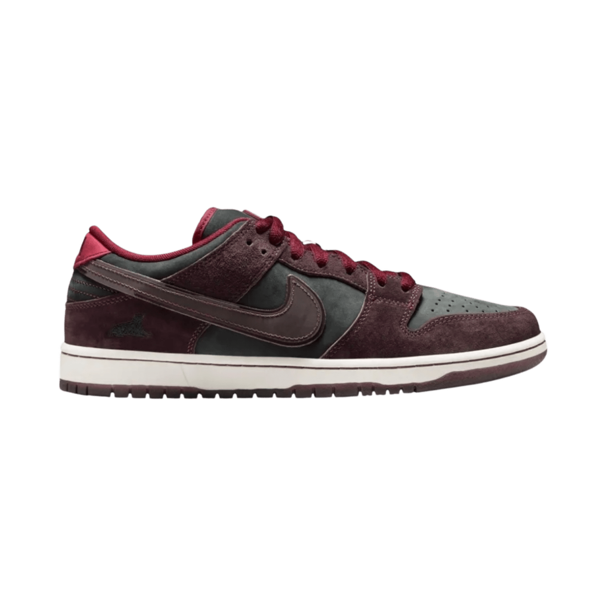 RIOT Skateshop x Dunk Low SB 'Mahogany Dark Beetroot' - Low Sneaker - Jawns on Fire Sneakers & Shoes