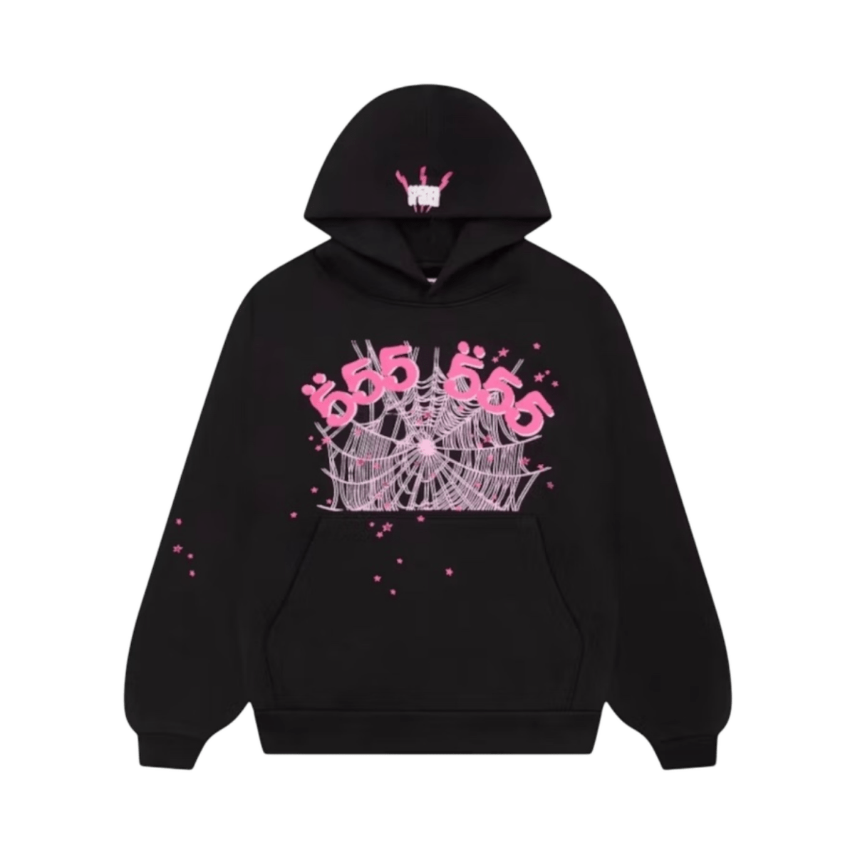 Sp5der Angel Number Hoodie - Pink - Hoodie - Jawns on Fire Sneakers & Shoes