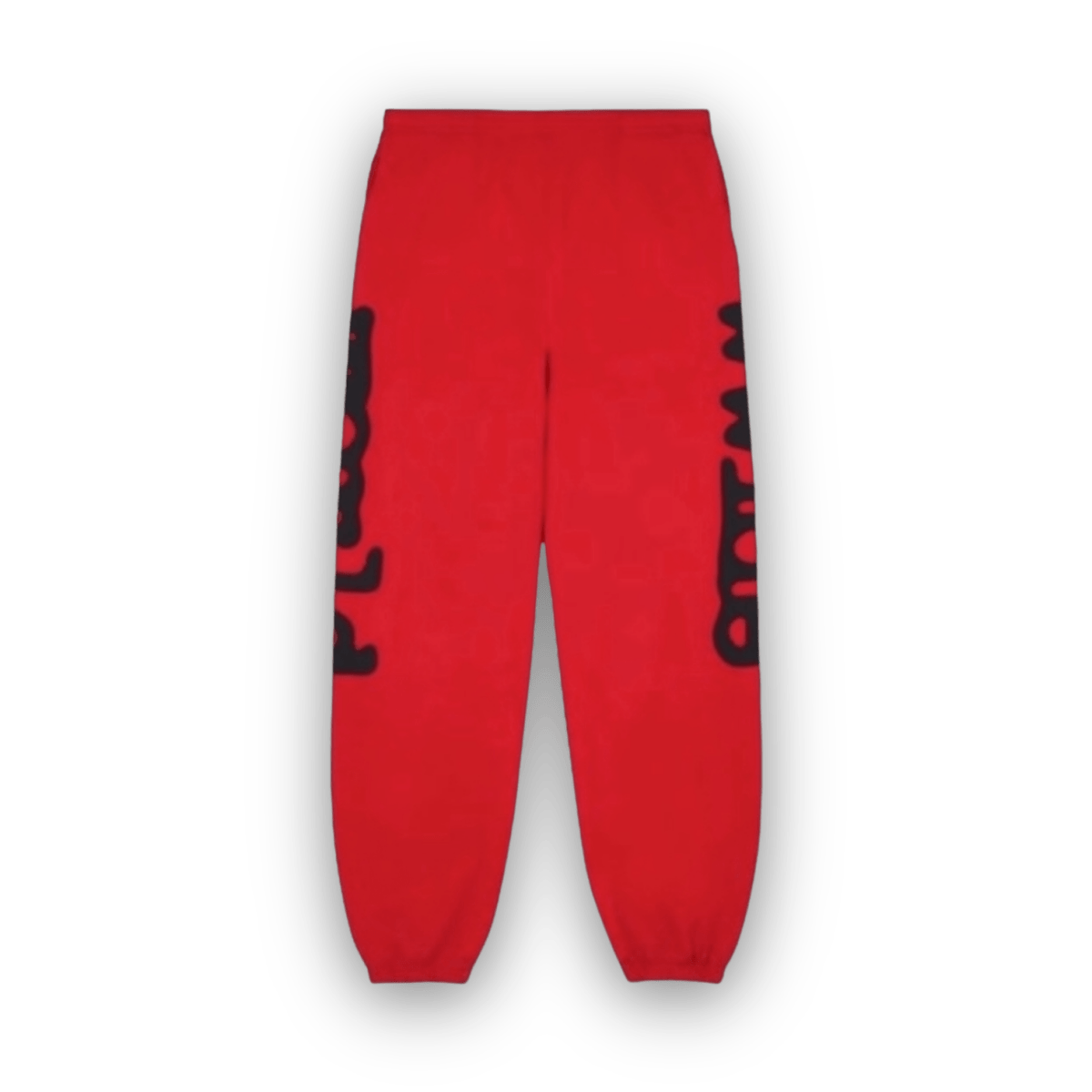 Sp5der Beluga Sweatpants 'Red/Black' - Bottoms - Jawns on Fire Sneakers & Shoes