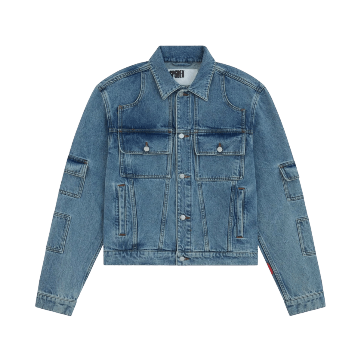 Sp5der Denim V3 Truck Jacket - Jacket - Jawns on Fire Sneakers & Shoes