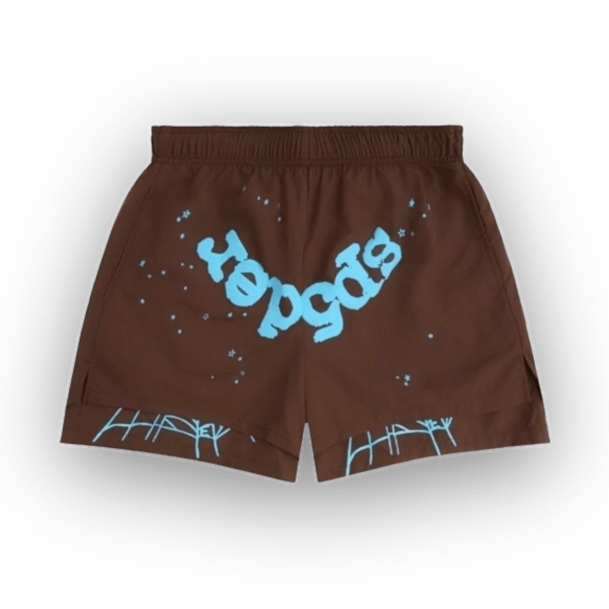 Sp5der Double Layer Short - Brown - Shorts - Jawns on Fire Sneakers & Shoes