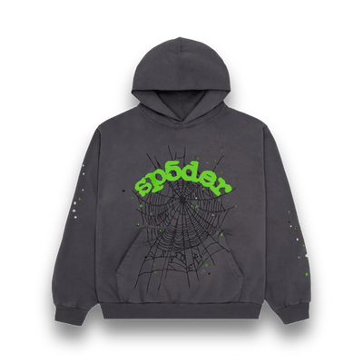 Sp5der Grey Wait Web Hoodie - Hoodie - Jawns on Fire Sneakers & Shoes