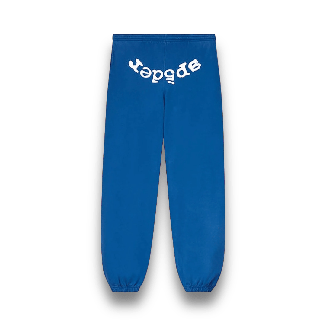 Sp5der Legacy Sweatpants - Blue - Bottoms - Jawns on Fire Sneakers & Shoes