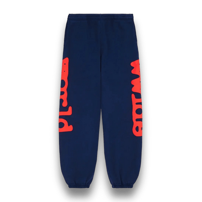 Sp5der OG Beluga Navy & Red Sweatpants - Sweatpants - Jawns on Fire Sneakers & Streetwear