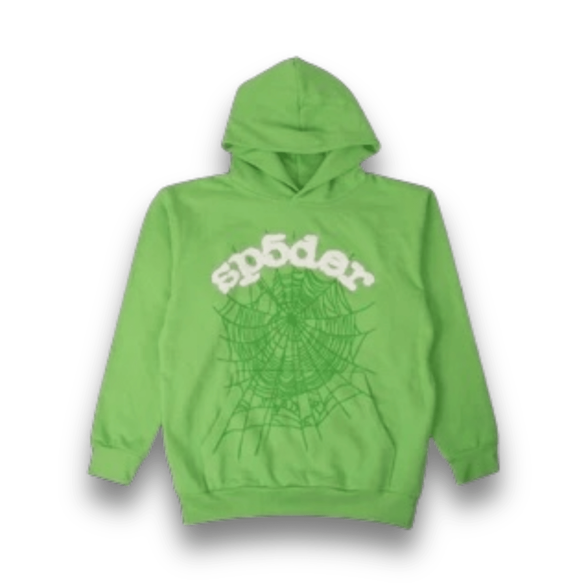 Sp5der OG Rhinestone Hoodie 'Green' - Hoodie - Jawns on Fire Sneakers & Streetwear