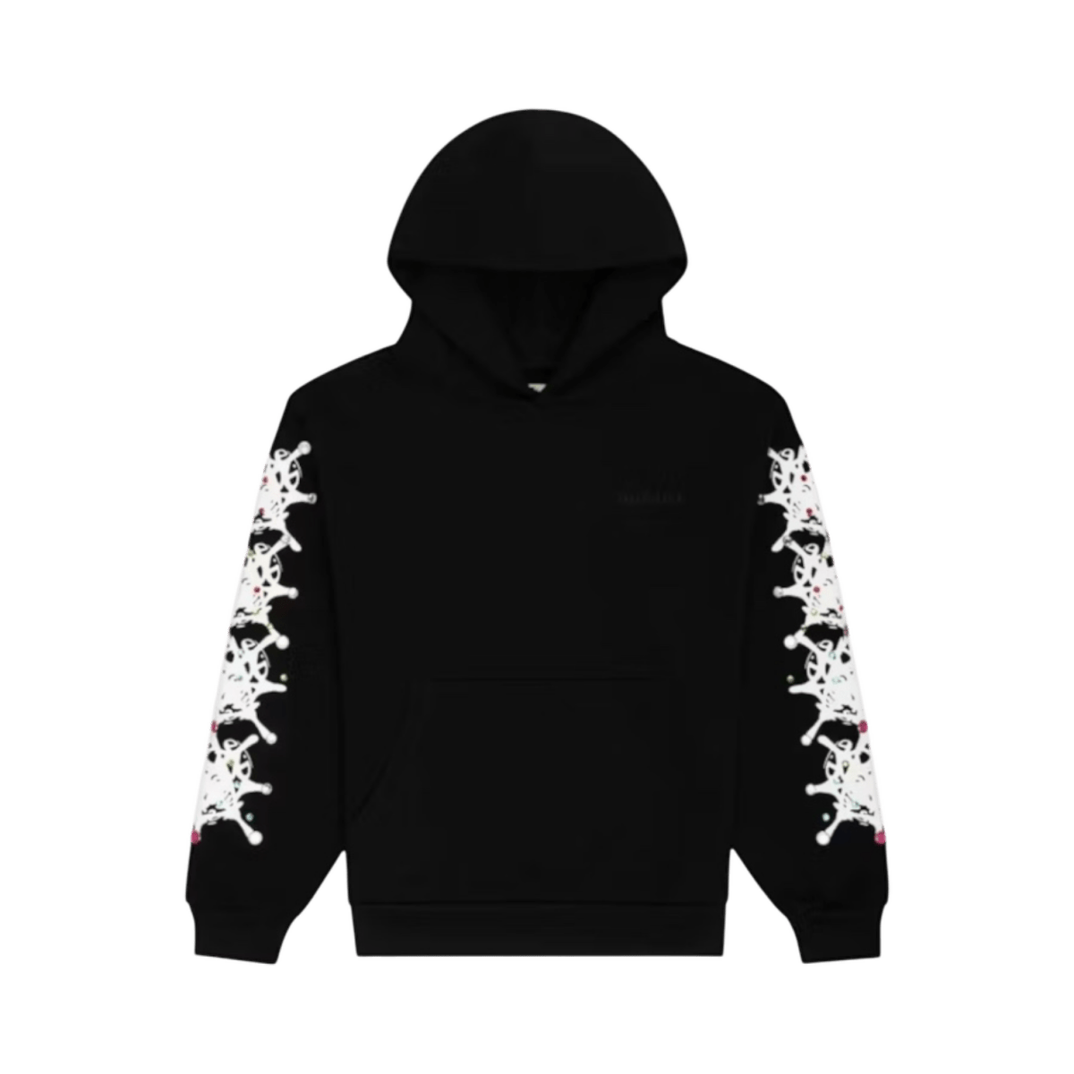 Sp5der Stone Hoodie - Black - Hoodie - Jawns on Fire Sneakers & Shoes