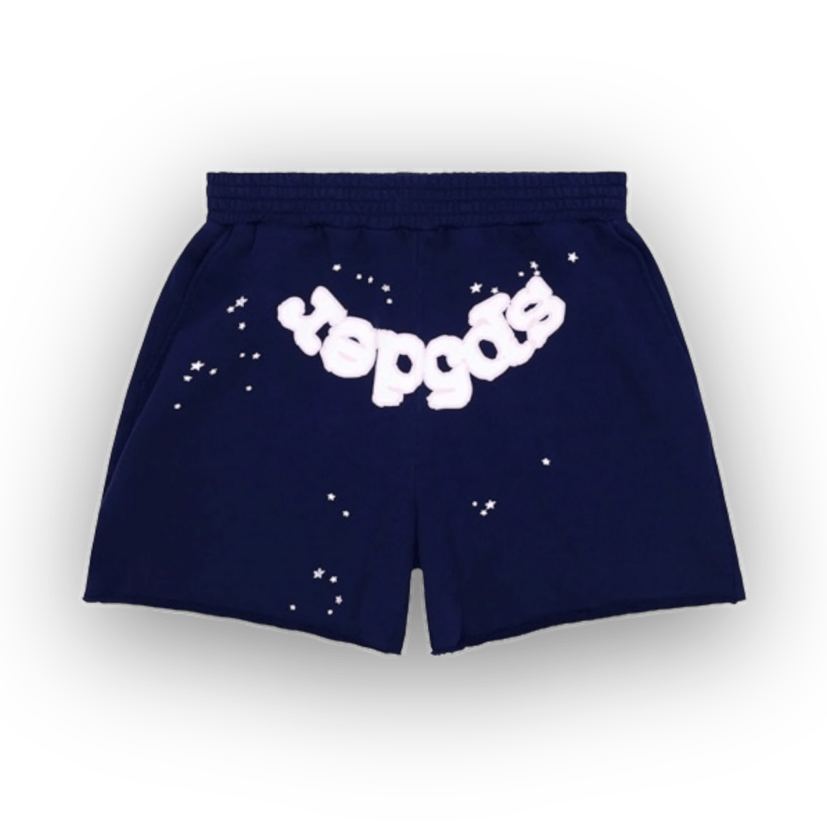 Sp5der Sweat Shorts - Navy - Shorts - Jawns on Fire Sneakers & Shoes