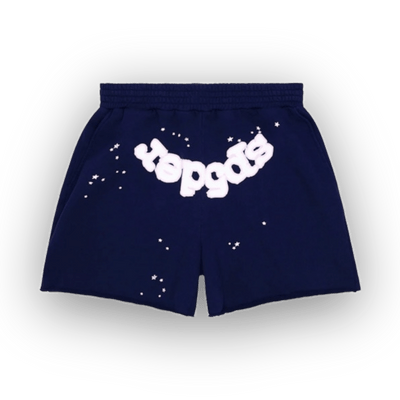 Sp5der Sweat Shorts - Navy - Shorts - Jawns on Fire Sneakers & Shoes