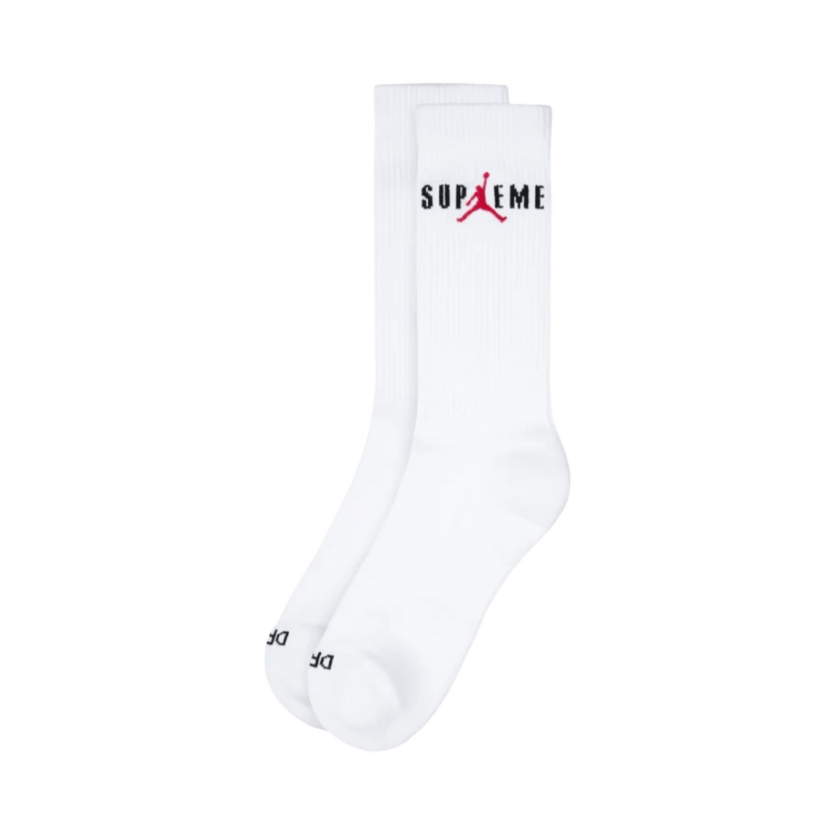 Supreme Jordan Crew Socks White (2 Pack) - Underwear & Socks - Jawns on Fire Sneakers & Shoes