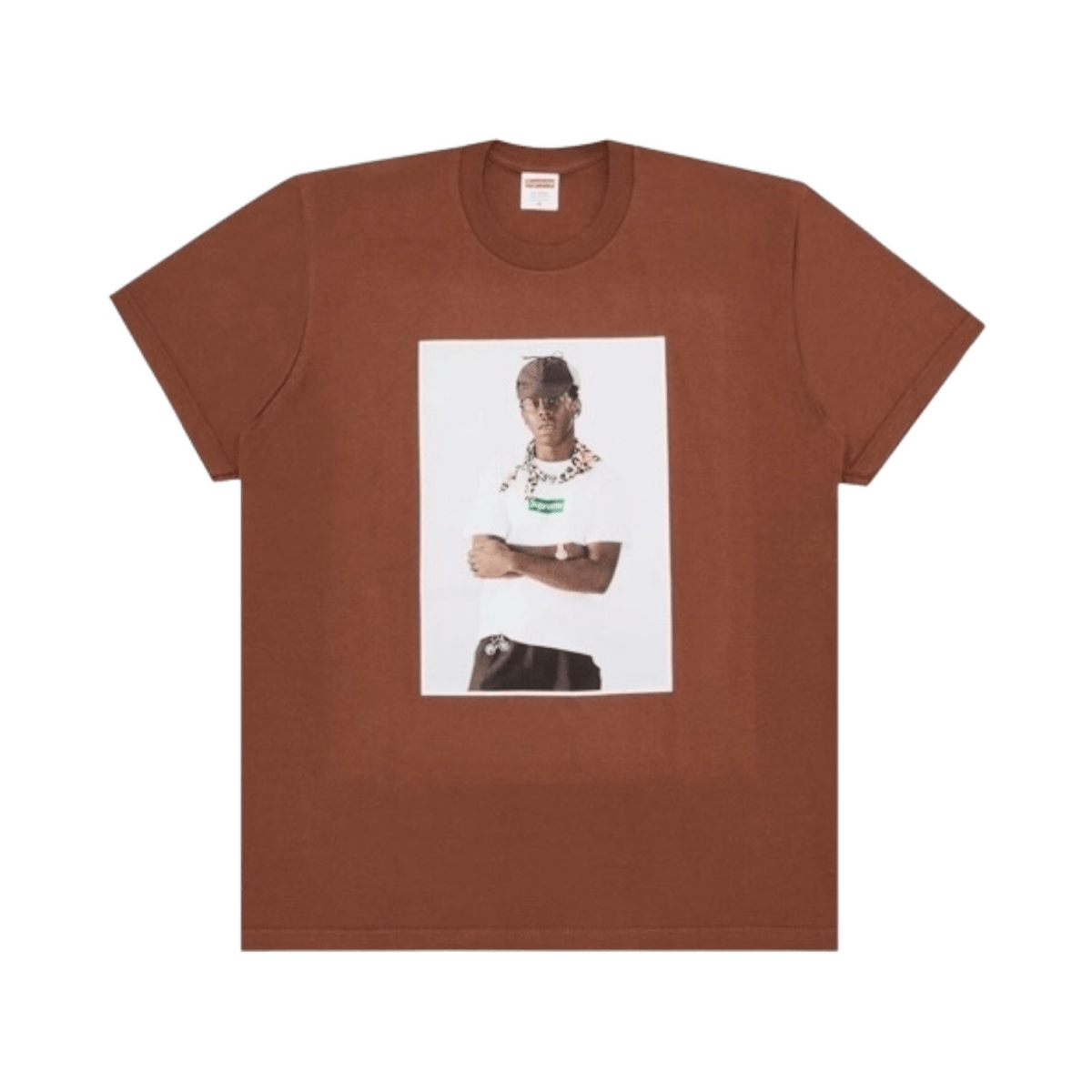 Supreme Tyler The Creator Tee - Brown - T-Shirt - Jawns on Fire Sneakers & Shoes