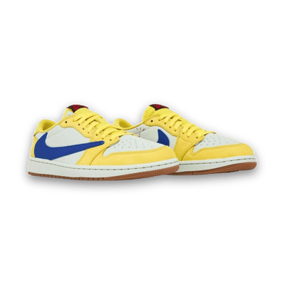 Travis Scott x Air Jordan 1 Retro Low OG SP Canary - Gently Enjoyed (Used) Women 11.5 - Low Sneaker - Jawns on Fire Sneakers & Shoes