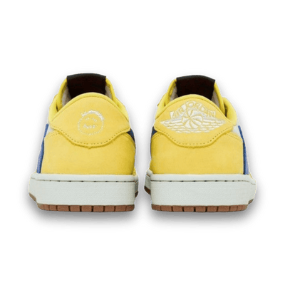 Travis Scott x Air Jordan 1 Retro Low OG SP Canary - Grade School - Low Sneaker - Jawns on Fire Sneakers & Shoes