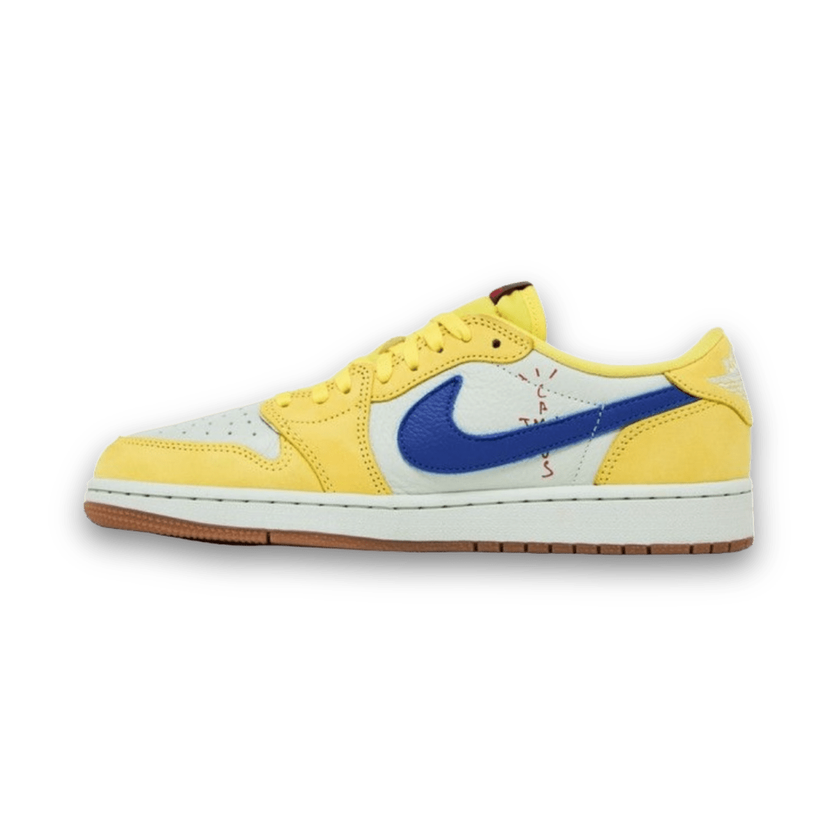 Travis Scott x Air Jordan 1 Retro Low OG SP Canary - Grade School - Low Sneaker - Jawns on Fire Sneakers & Shoes