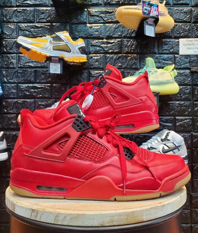 Wmns Air Jordan 4 Retro NRG 'Singles Day' - Gently Enjoyed (Used) Women 14 - Rep Box - Mid Sneaker - Jawns on Fire Sneakers & Shoes