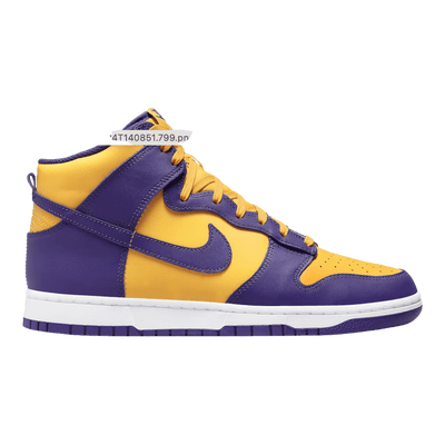 Dunk High Lakers - Pre School - High Sneaker - Jawns on Fire Sneakers & Shoes