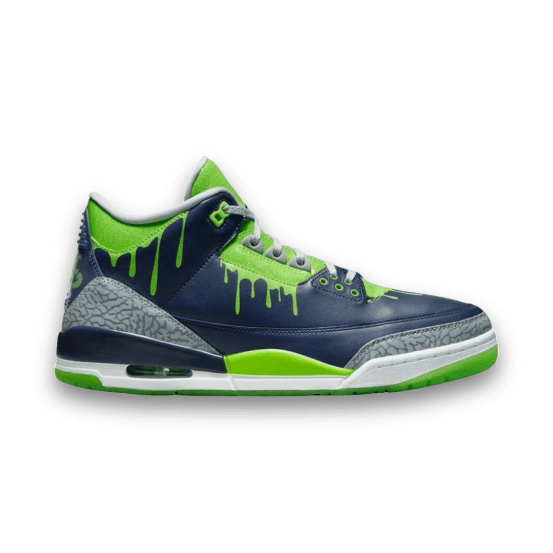 Jordan Air Jordan 3 Retro Doernbecher XIX Mid Sneaker Jawns on Fire