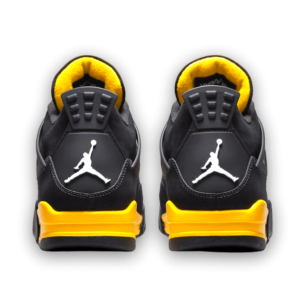 Air Jordan 4 retro yellow with black mib, cheapest mens size 9 us