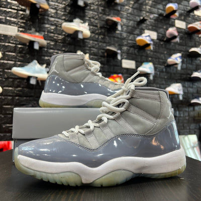 Jordan 11 grey mens hotsell