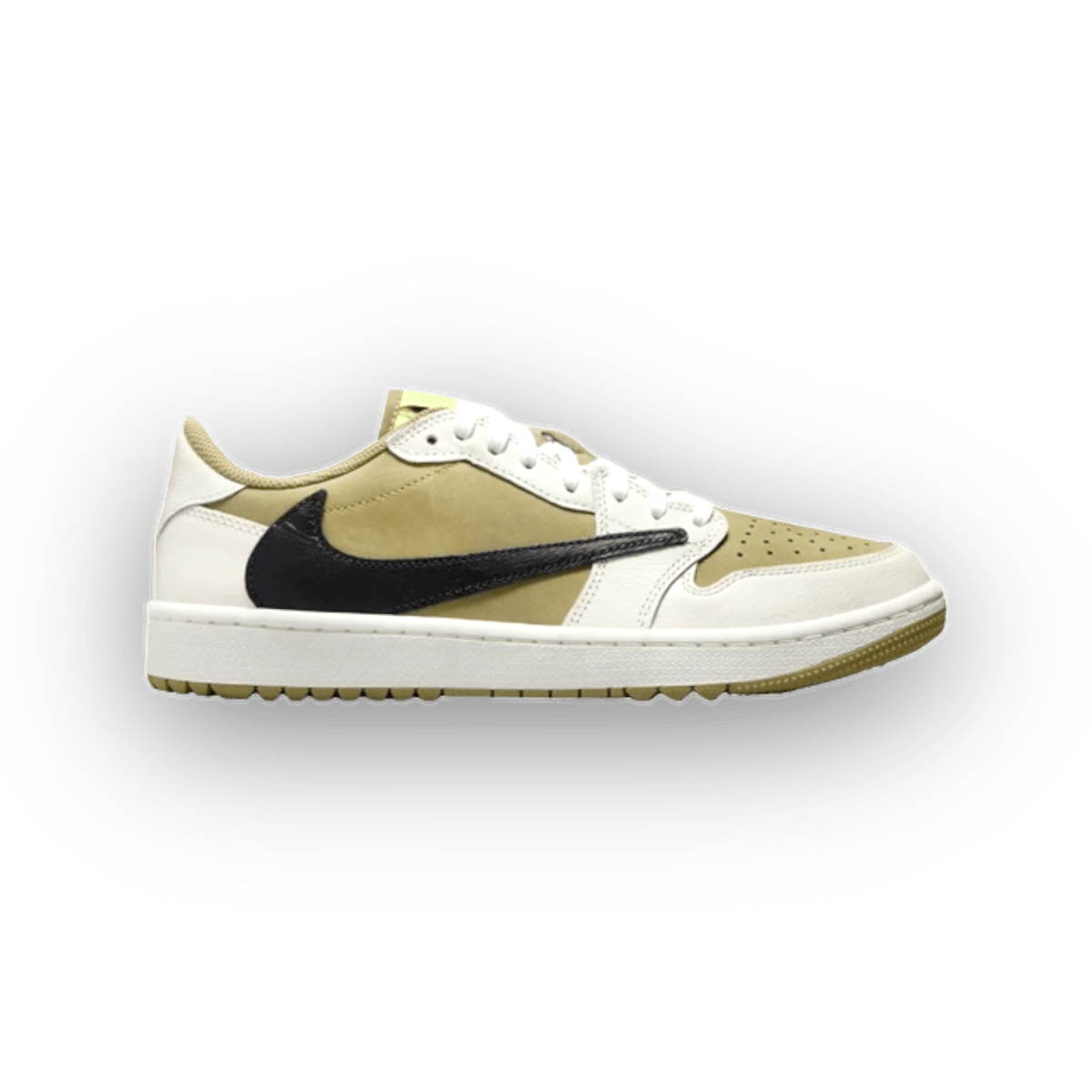 Jordan Travis Scott x Air Jordan 1 Low Golf 'Neutral Olive' Low Sneaker ...