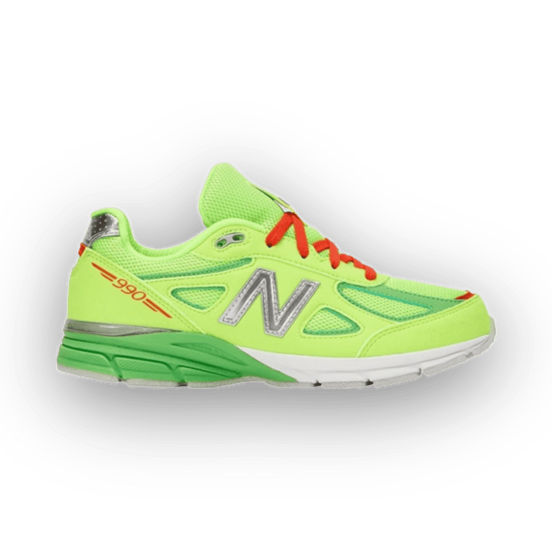 New Balance New Balance 990v4 Festive Grade School Low Sneaker Jawns on Fire