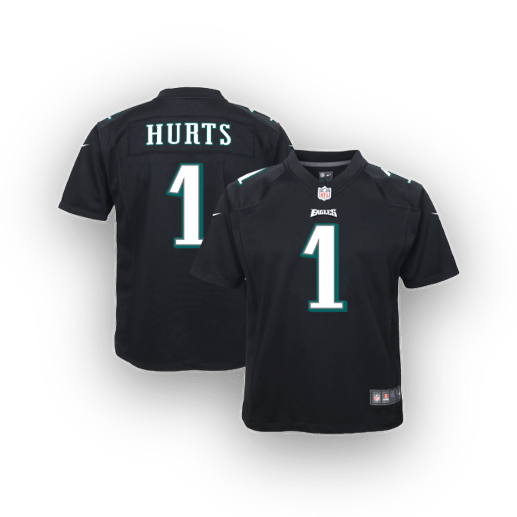 Jalen Hurts Jersey Stitched Women White Jersey, 1 Eagles Jersey