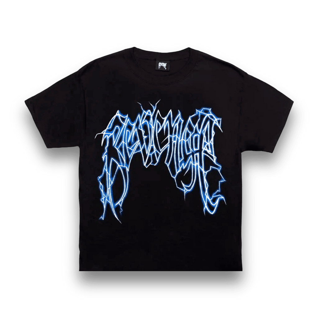 Revenge Window hot Tee Black Blue Size XL