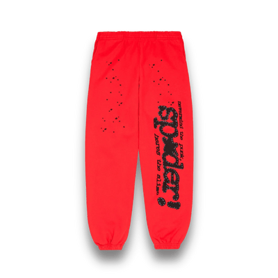 Sp5der v2 Pink Sweatpants - Bottoms - Jawns on Fire Sneakers & Shoes