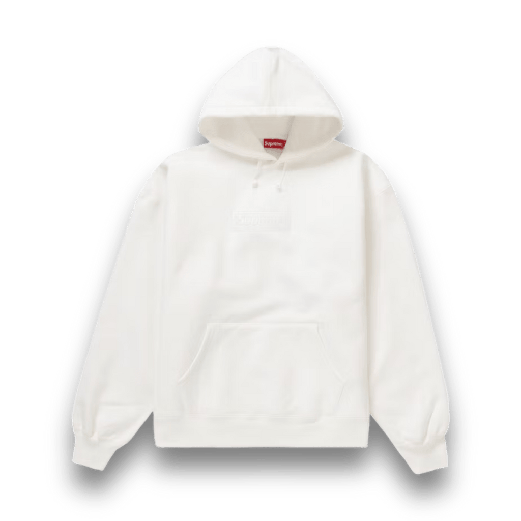 Supreme - Supreme Box Logo Hooded Sweatshirt 2023 - White - Jawns