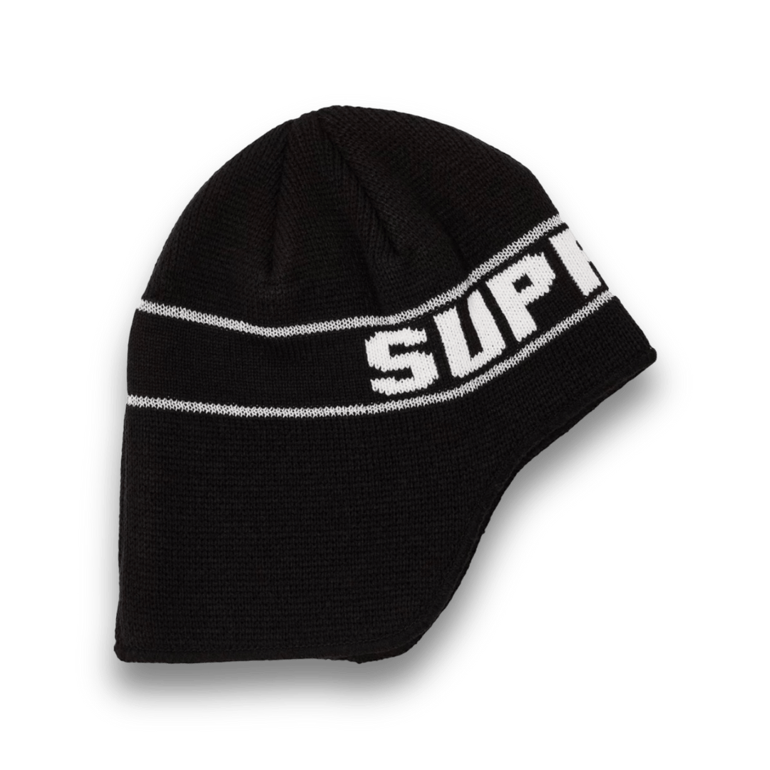 Supreme heathered earflap beanie on sale