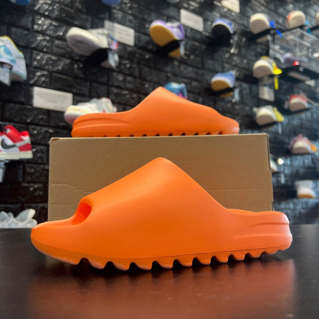 Yeezy discount orange slides